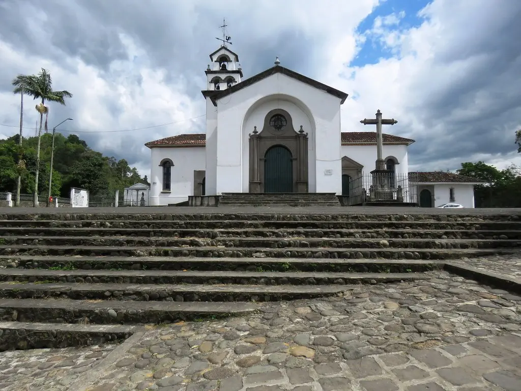 Iglesia de belen en la ciudad de popayan